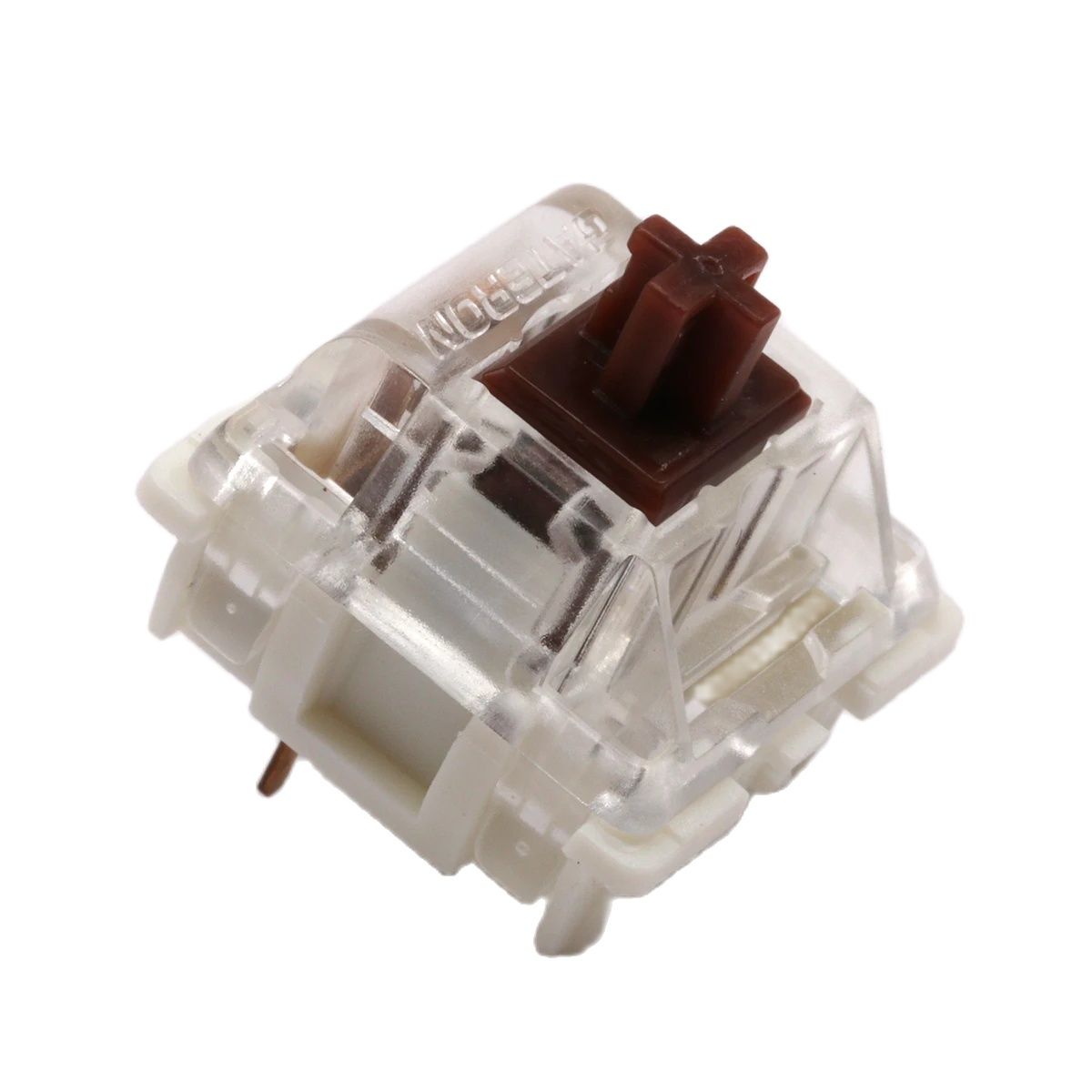 GATERON Melkachtig Geel Pro Toetsenbord Schakelaars, KS-3X1 Lineaire RGB LED Pre Lubed 5 Pins Key Switches voor MX Mechanisch Toetsenbord (35 STKS