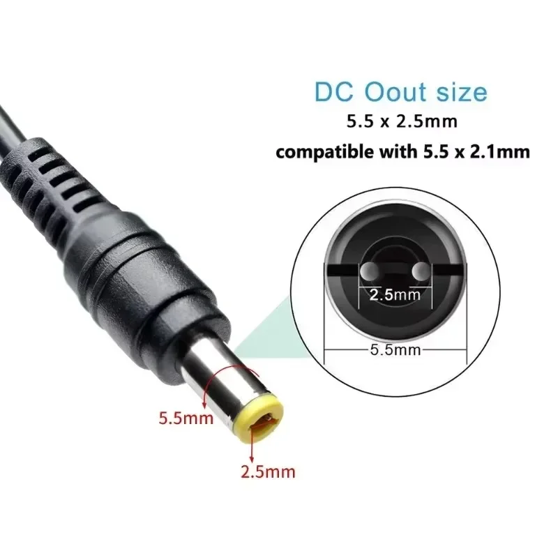 3V-24V 5A Adjustable Power Supply Adapter AC To DC Transformer Universal Led Power Supply with Display Screen Voltage Adapters