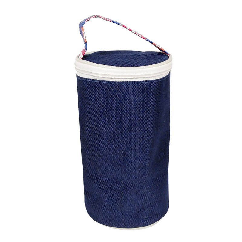 Taza de sopa de doble capa de acero inoxidable 304, gran capacidad, para estudiantes, leche, cereales, Yogurt, taza de desayuno, fiambrera aislada: Bag 03