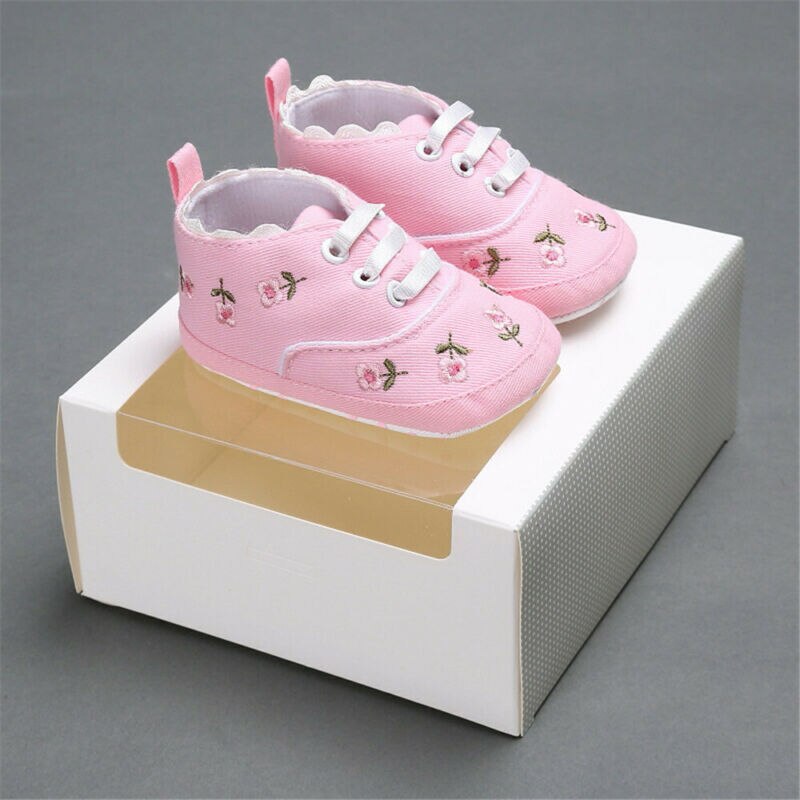 Mode Bloem Baby Baby Kid Meisje Bloemen Soft Sole Crib Peuter Zomer Princess Crib Schoenen 1G12