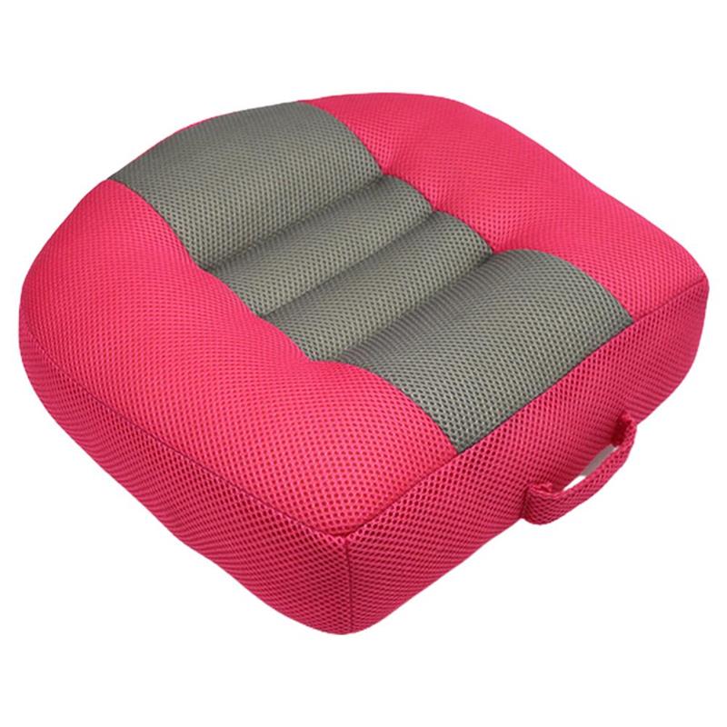 Car Seat Booster Cushion Heightening Height Boost Mat Portable Breathable Driver Expand Field Of View Seat Pad Car Accessories: A 38X38X10cm