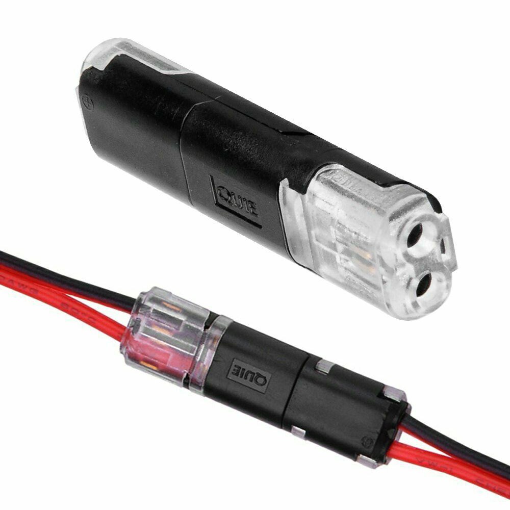 10Pcs 12V Wire Cable Snap Plug In Connector Terminal Connections Joiners For Car Auto TN99 Accessories Parts