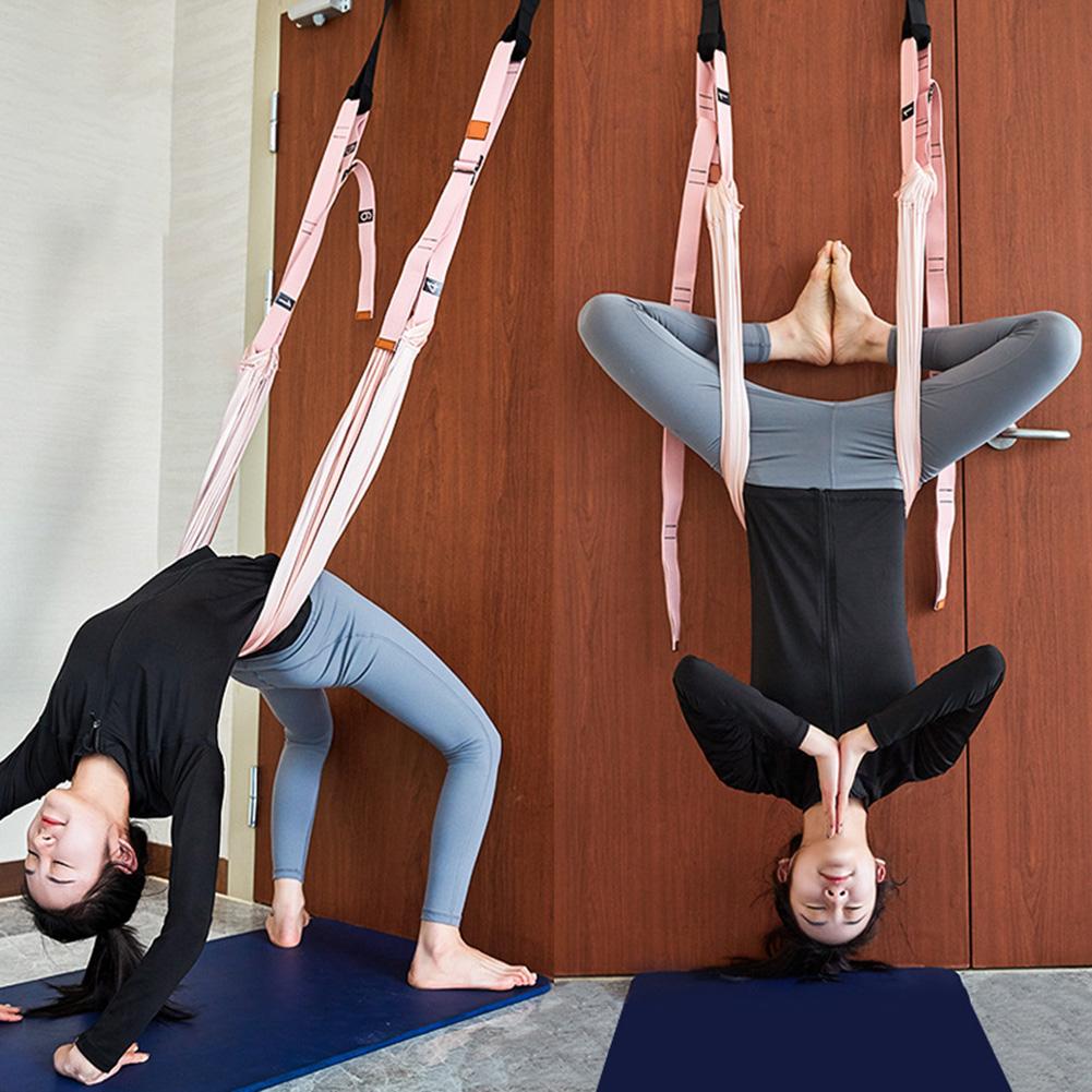 Anti-Gravity Yoga Hangmat Swing Parachute Flexibele Yoga Opknoping Riem Riem Outdoor Gym Fitness Decompressie Yoga Hangmat