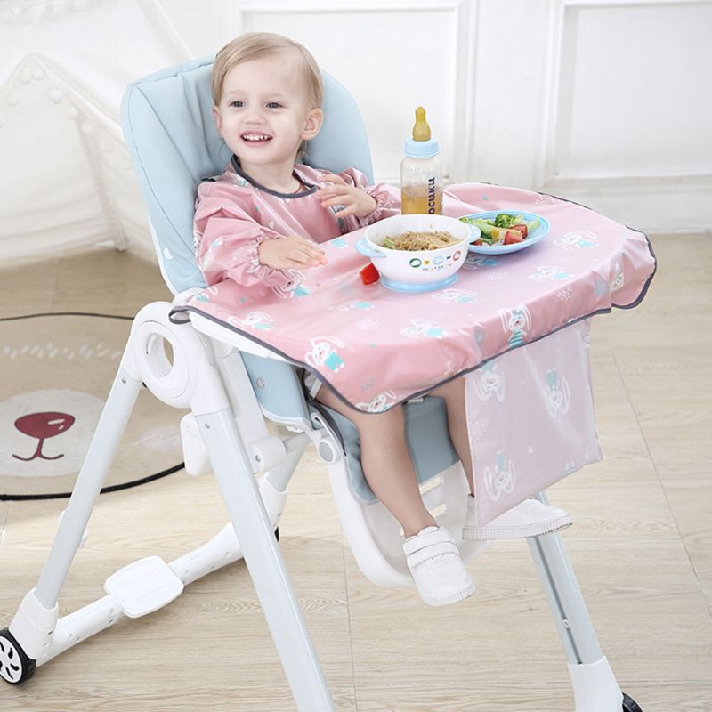 Pasgeborenen Bib Tafel Cover Baby Eetkamerstoel Gown Waterdichte Speeksel Handdoek Burp Schort Voedsel Voeden Accessoires