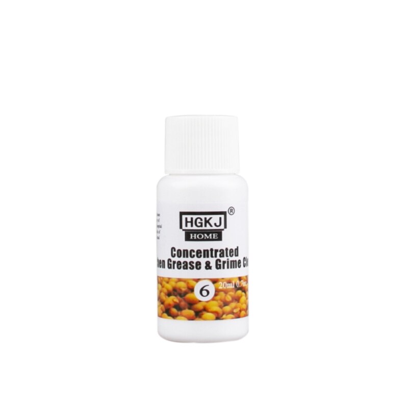 20/50ml cuisine nettoyant huile saleté détergent accessoires graisse crasse taches maison Restaurant fort outil de nettoyage: A 20ML