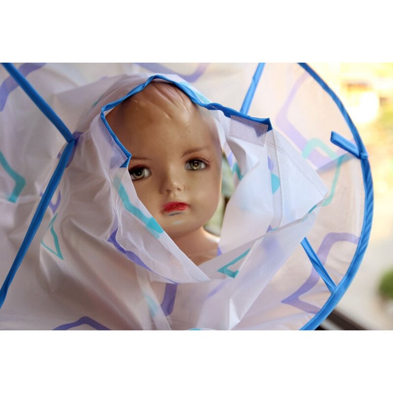 Kind Haircut Cape Kapper Schort Paraplu Cape Haarkleuring Mantel, Geschikt Voor Baby 'S 0-10 Jaar Oud