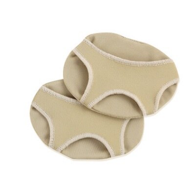 Stof gel mellemfodsfodbold indlægssåler puder puder forfod smerte støtte forreste trædepude fødder fodplejeværktøj ortopædisk pude