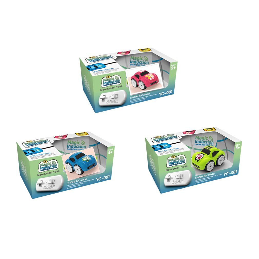 RC Capteur Intelligent Télécommande Dessin Animé Mini Voiture Radiocommandée Électrique Voitures Musique Intelligente Jouets Légers pour Enfants