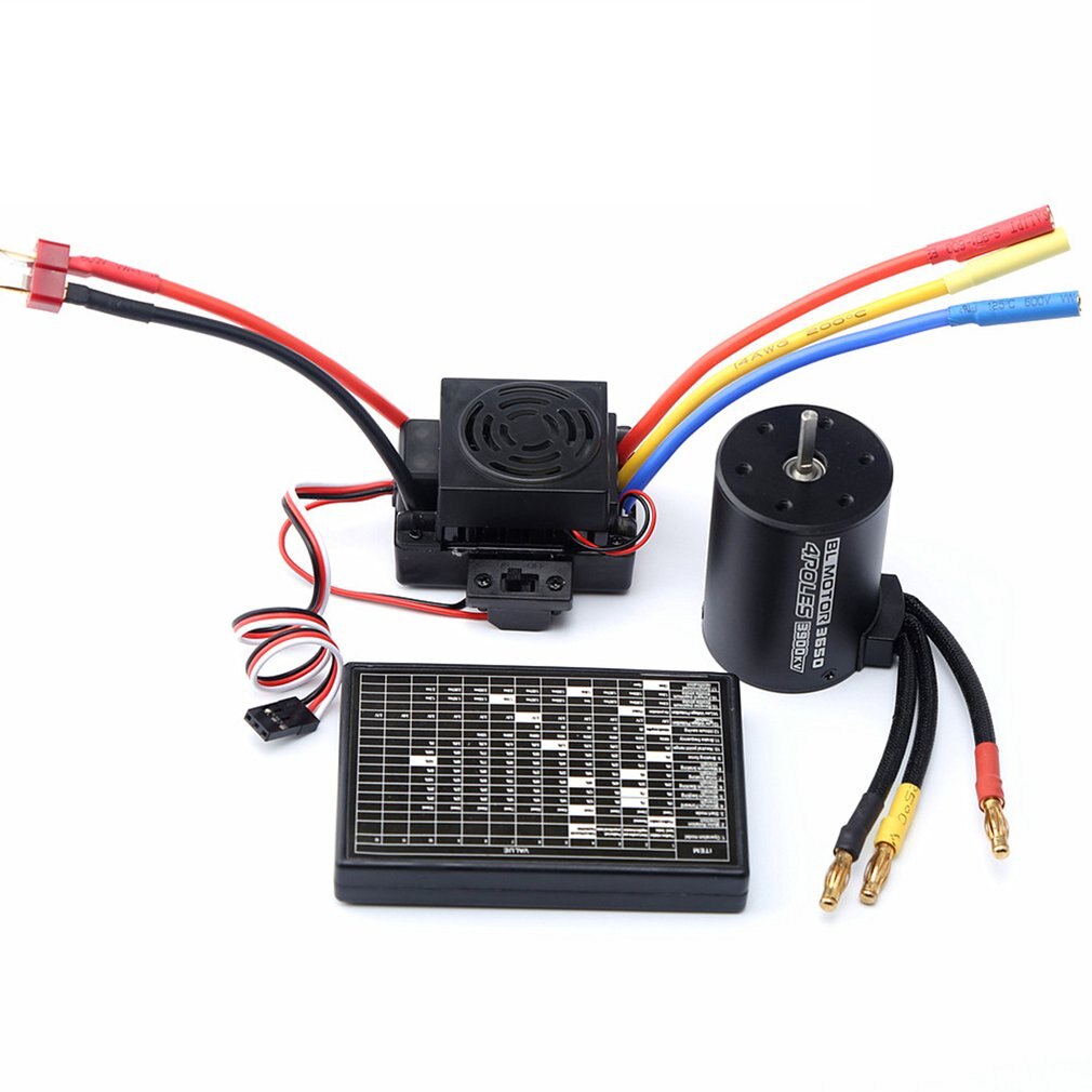 3100KV Bürstenloser Motor – 3650 13×5×4 Für 1/10 RC Car Modell (Upgrade-Zubehör)
