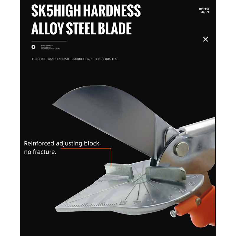 Pipe Cutter PE Plastic Pipe Hose Scissor Multi Angle Mitre Siding Wire Duct Cutter Plumbing Tool For Housework Decoration