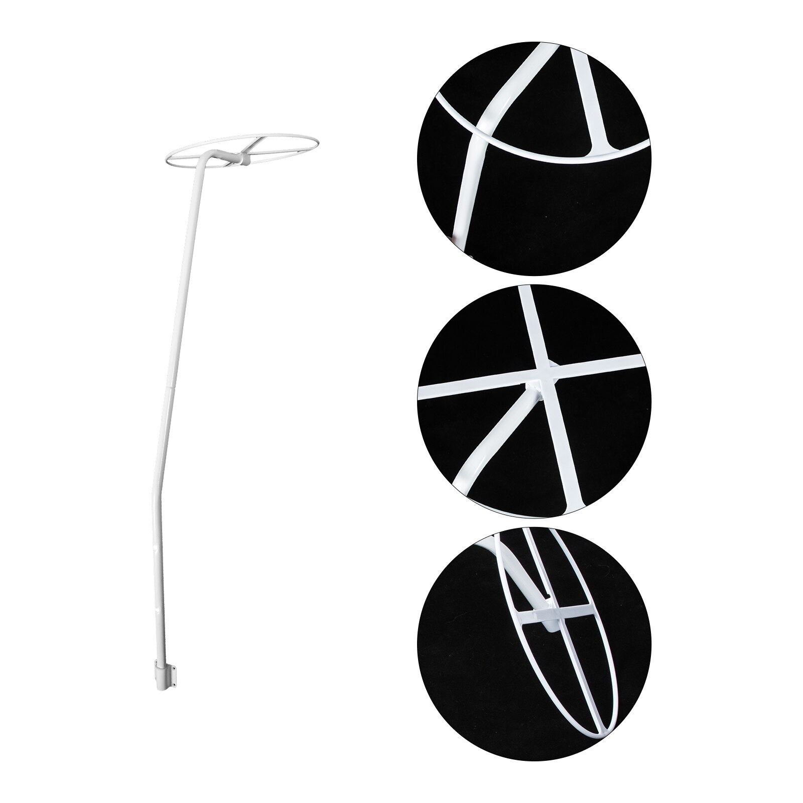 1 Juego de mosquitera para cuna, soporte para dosel, accesorio de soporte para mosquitera