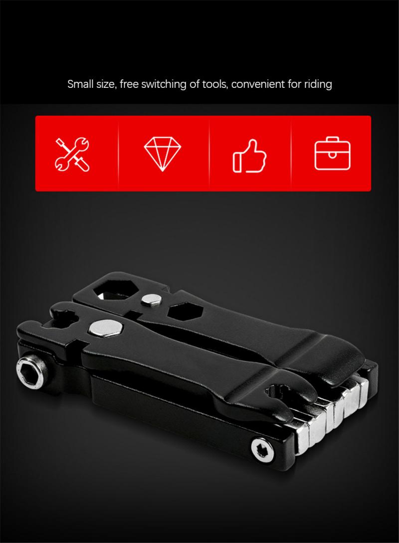 20 In 1 Bicycle Repair Tools Chain Cutter Portable Combination Repair Tool Screwdriver Kit Set Cut Chain Device Road Bike Cycli