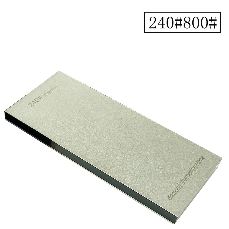 Double-side Diamond grindstone knife sharpner chainsaw sharpener knife sharpening stone knives accessories Carpenter's tools: Grit240 .800
