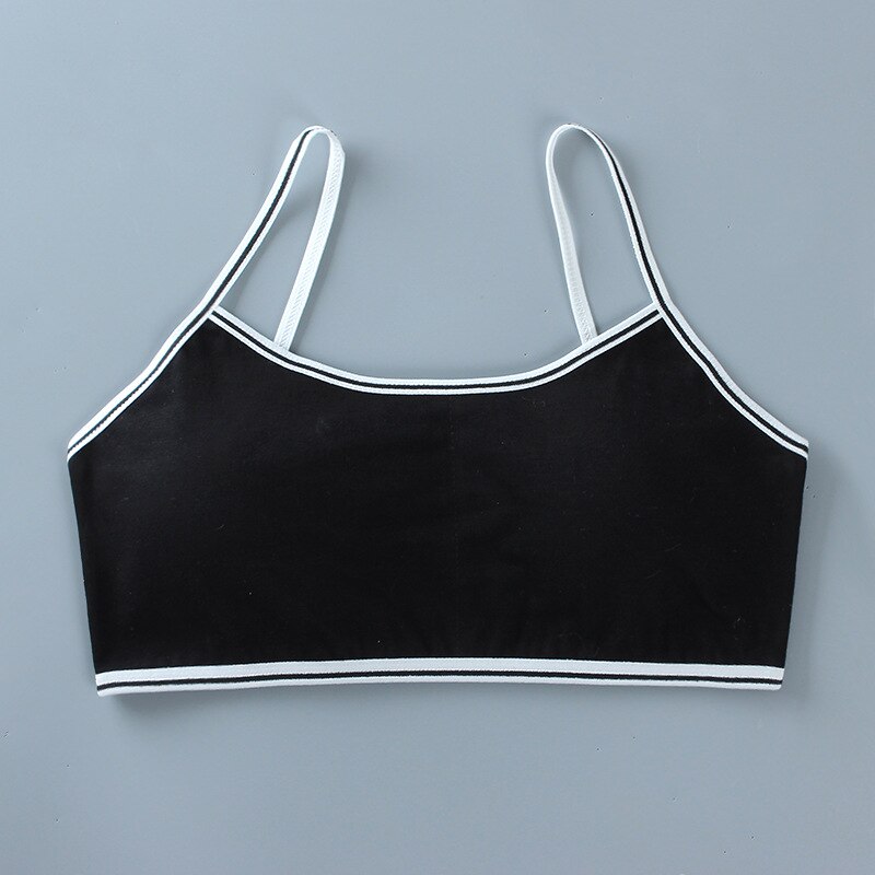 3Pcs Katoen Meisjes Beha Ontwikkelingsstoornissen Vest Sling 8-16 Jaar Oude Kinderen Tube Top Training Beha Tiener meisjes Kleding 10 14 16