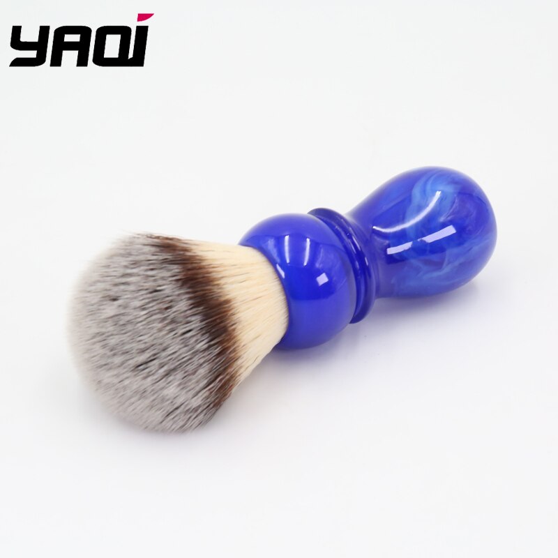 Yaqi Defect 26mm Men's Shaving Brush with Resin Handle Synthetic Hair Good Tuxedo Knot