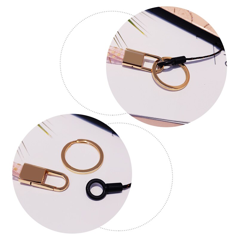 Plaid Lanyard for Iphone 13 Huawei Redmi Samsung Case Mobile Phone Bag Lanyard Keys ID Card Long Hanging Rope String