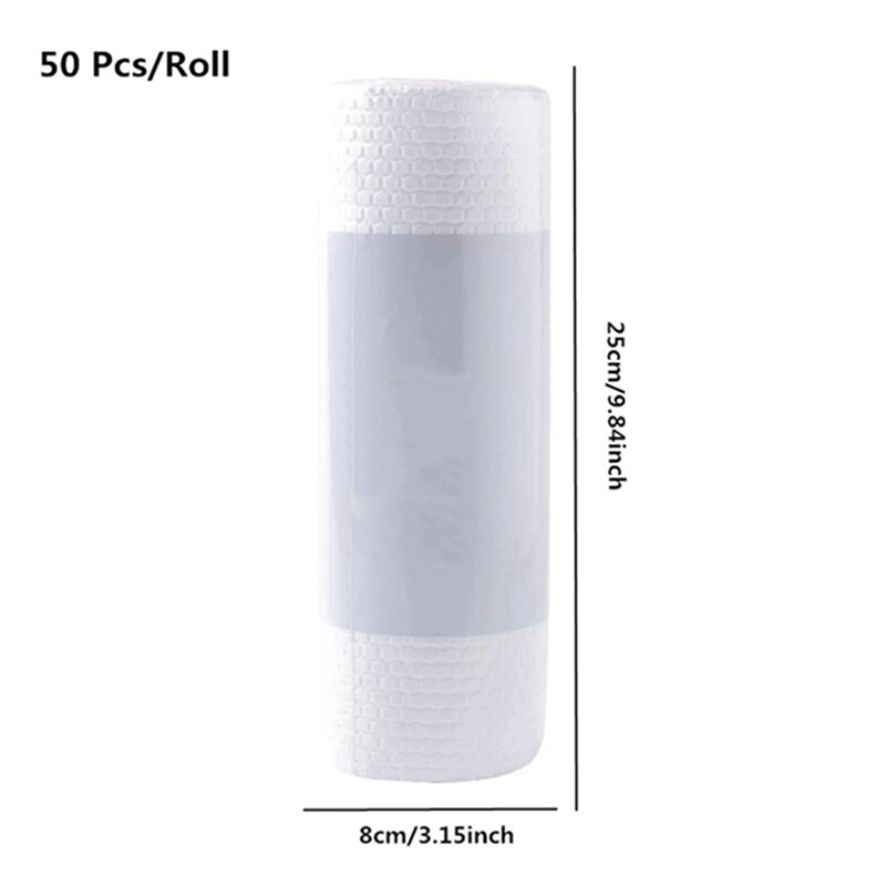 50Pcs Keuken Wegwerp Schoonmaakdoekje Absorberende Non-woven Servies Schotel Reiniging Handdoek Droog Veeg Doek Keuken Gadgets