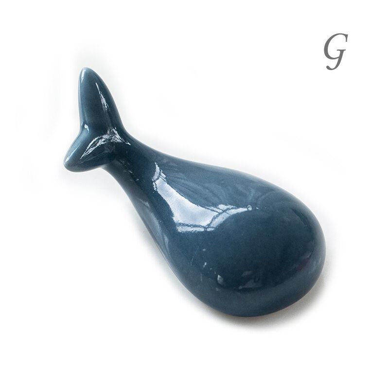 3*3.5*7cm Karikatur Keramik Essstäbchen Halter Wal Form Essstäbchen Matte Küche Kunst Handwerk Geschirr Essstäbchen Stand: G