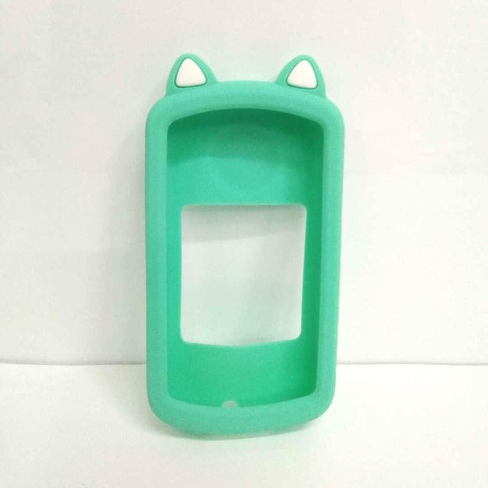 Edge 1000 funda Edge 1030 funda protectora de silicona para ordenador de bicicleta (Edición personalizada para GARMIN Edge1000): 1030 light green A