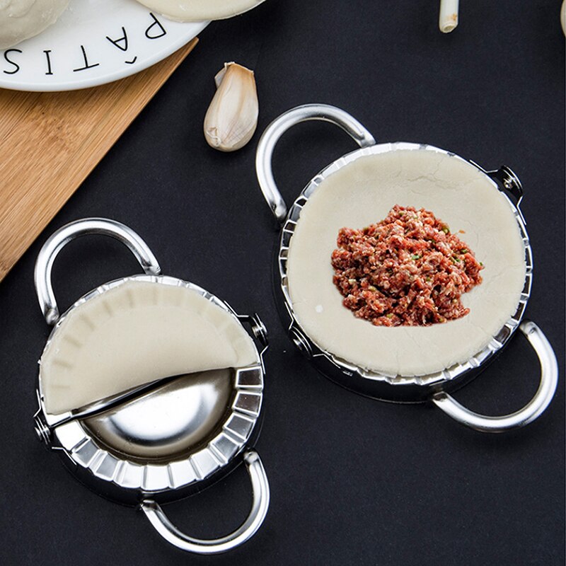 Kitchen Dumpling Maker Stainless Steel Dumpling Making Mold For Chinese Year Kitchen Accessories Baking Mold Dumpling Styler