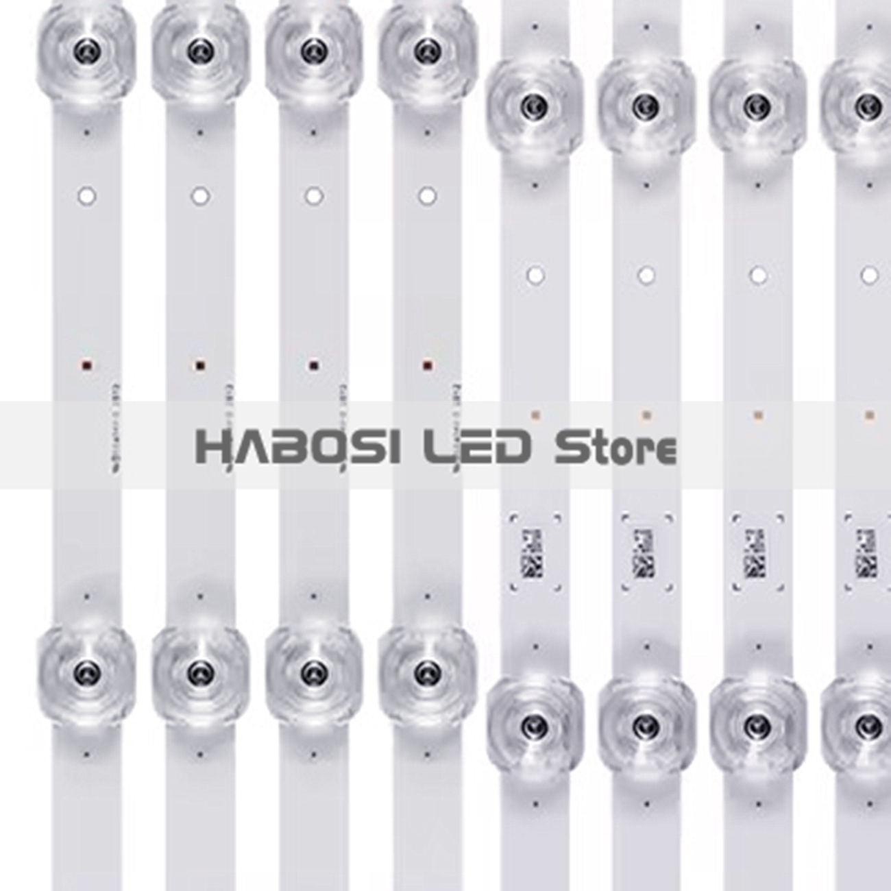 LED de 8 piezas, UE55CU7200U, UE55TU7000W, UE55TU7002K, UE55TU7075U, UE55TU7095U, UE55TU7100W, UE55TU7110K, UE55TU7122K, UE55TU8000W, UE55TU8002K