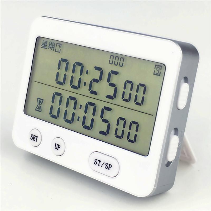 1PC Electronic Stopwatch Alarm Clock Countdown Timer for Home