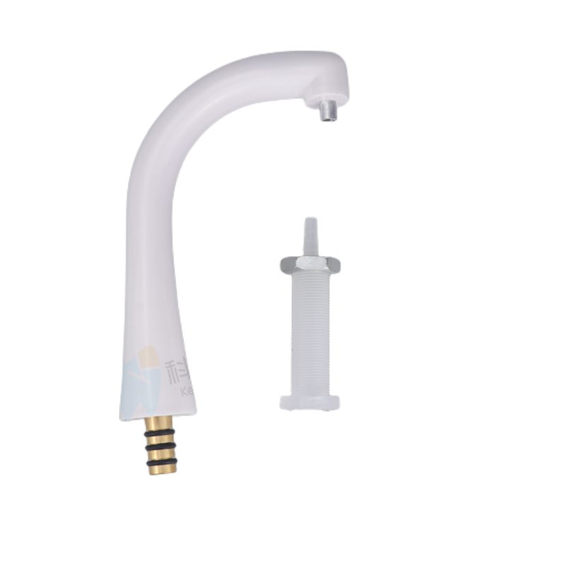 Juego de 2 bases de manguera de tubo de agua de escupidera al ras de suministro Dental para accesorios de silla de unidad: Rojo