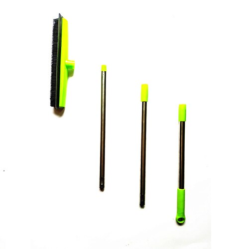 Multifunctional telescopic broom magic rubber besom cleaner pet hair removal brush home floor dust mop & carpet sweeper: 6