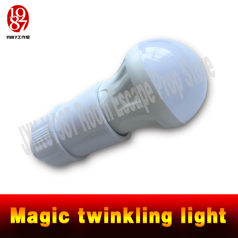 Real room escape prop puzzle lights live escape find out password in twinkling light flashing light find out clues in light