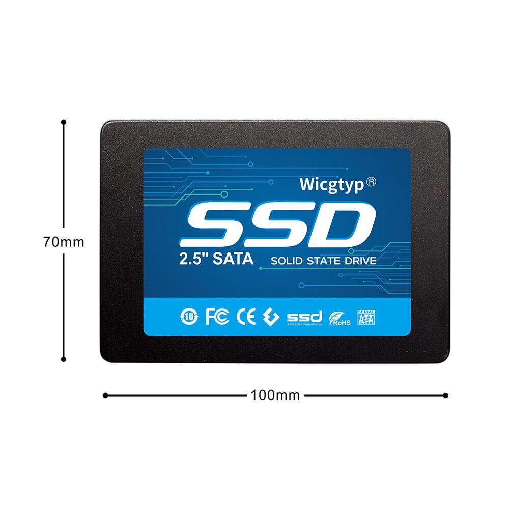 Wicgtyp hdd 2.5" 240gb SSD SATA III 3 Internal Solid State Drive Hard Disk For Laptop Desktop disco duro ssd