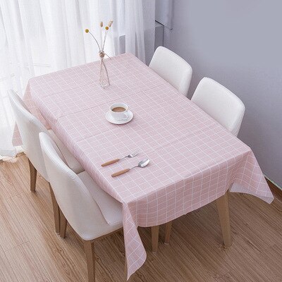Flerfarvet nordisk stil olietæt dug vandtæt og engangsdug dug olietæt bordmåtte størrelse 90*137cm: 003 / 137 x 152cm