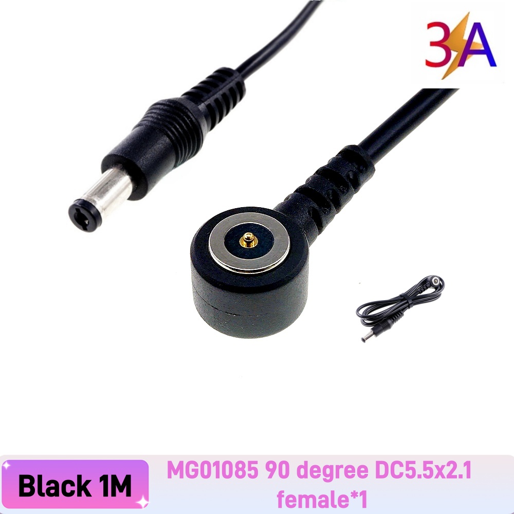 1 Piece Hight Current Pogo Pin Magnetic Connector Spring-Loaded Power Charge Waterproof IPX7 Contact Pad 3A 12V 8.5MM: Orange