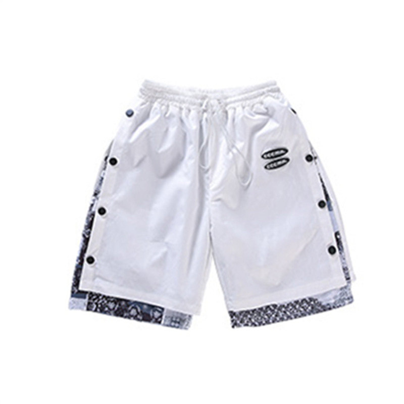 Verão meninos moda impressão design shorts na altura do joelho adolescente calças esportivas casuais calças curtas crianças roupas 5 a 14yrs