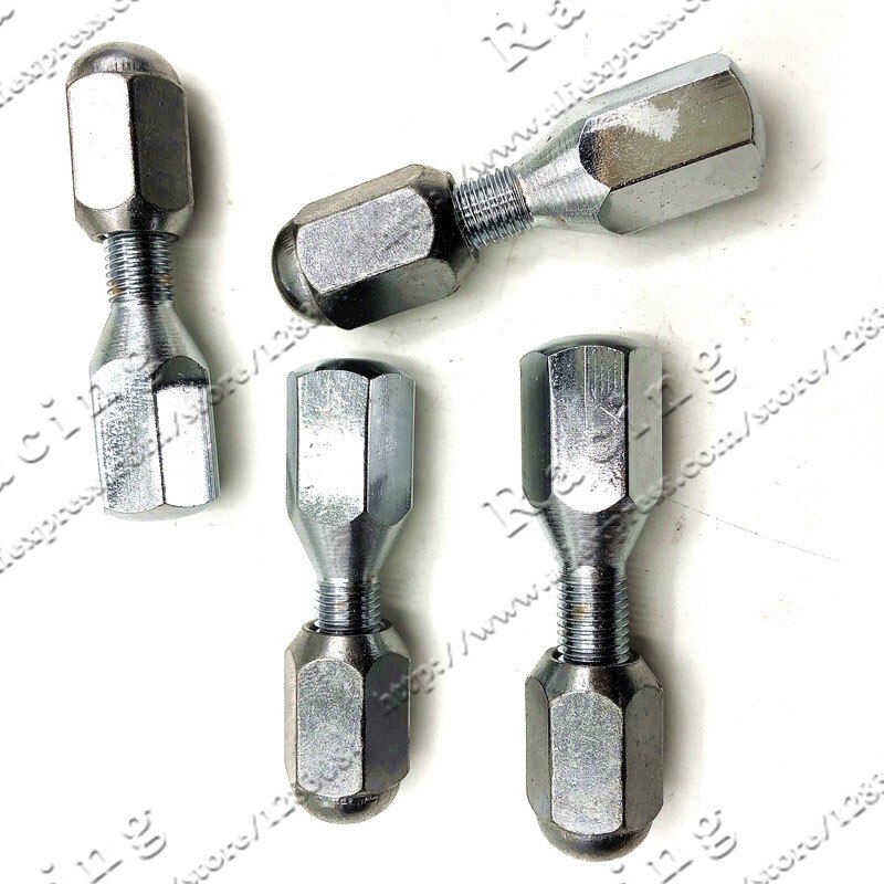 Atv accessories quad aluminum rim 10" 12" 14"wheel screw 10mm M10*1.25