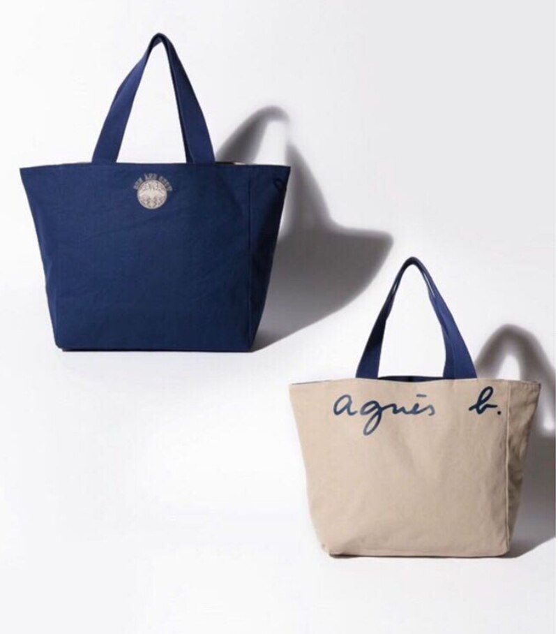 Vesker med bokstavtrykk, skulderveske for kvinner med stor #39 , to-i-ett-veske dobbeltsidig dameveske: Hvit og blå