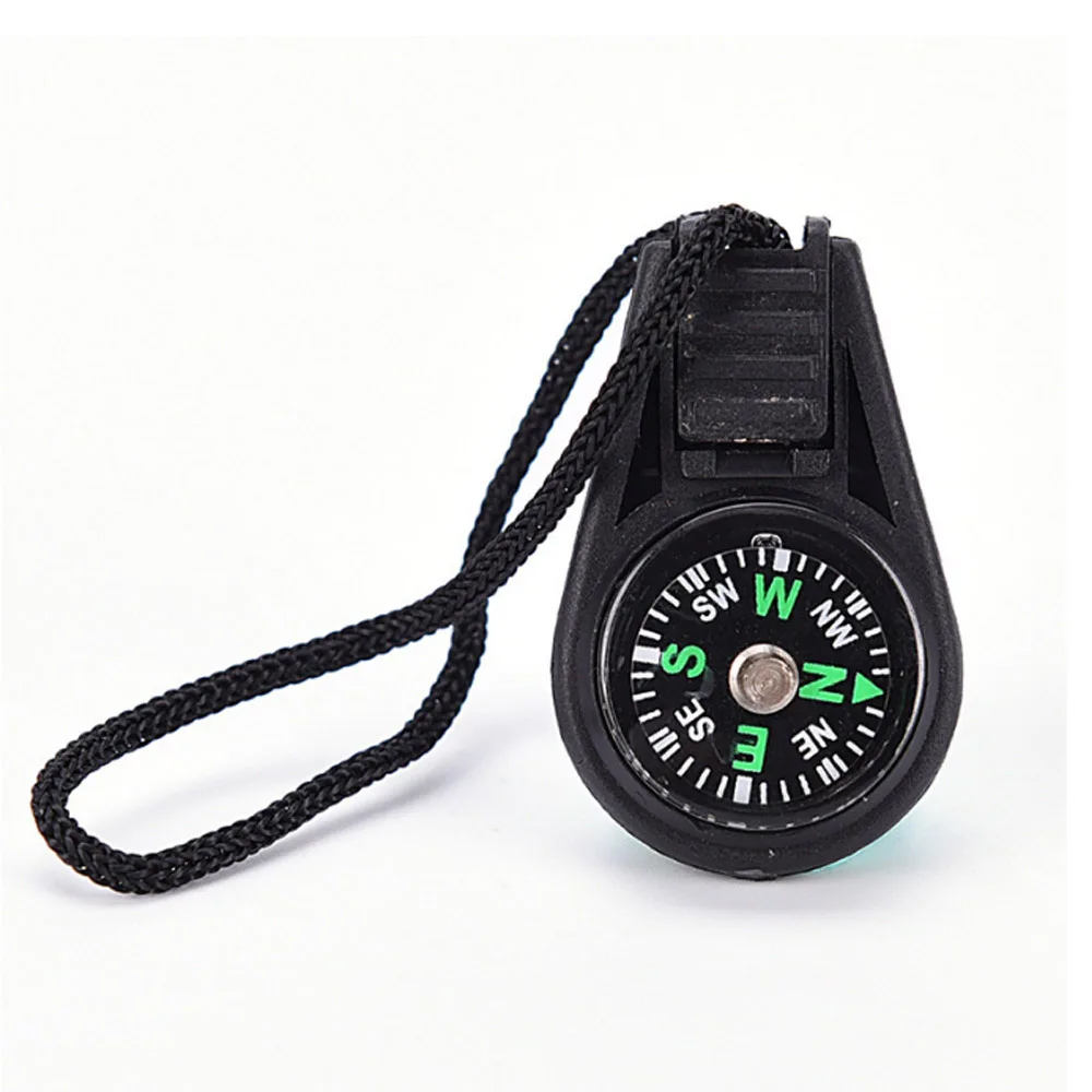 Oil Filled Mini Compass For Outdoor Handheld Accurate Compass Survival Compasses Button Practical Guider Adventure Tools: light yellow