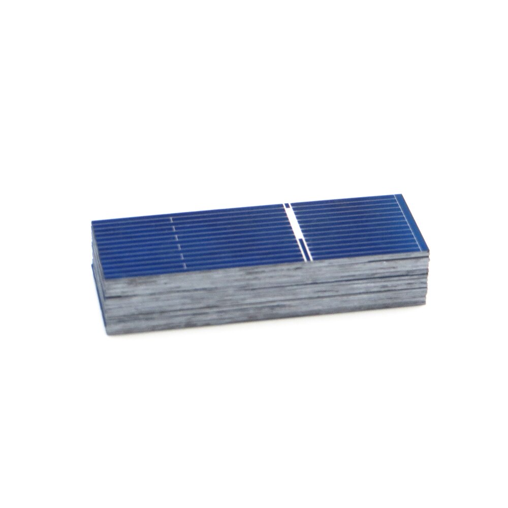 50 Uds x Panel Solar Painel células DIY cargador de silicio policristalino de Sunpower La energía Solar Bord 52*19mm 0,5 V 0,16 W
