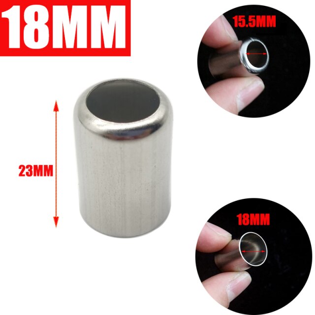 50pz-pacchetto strumenti di crimpatura per tubi flessibili ad alta pressione connettore di scarico per tubi in acciaio inossidabile raccordo per tubi da 11.5MM -18MM: 18mm / 20pezzi