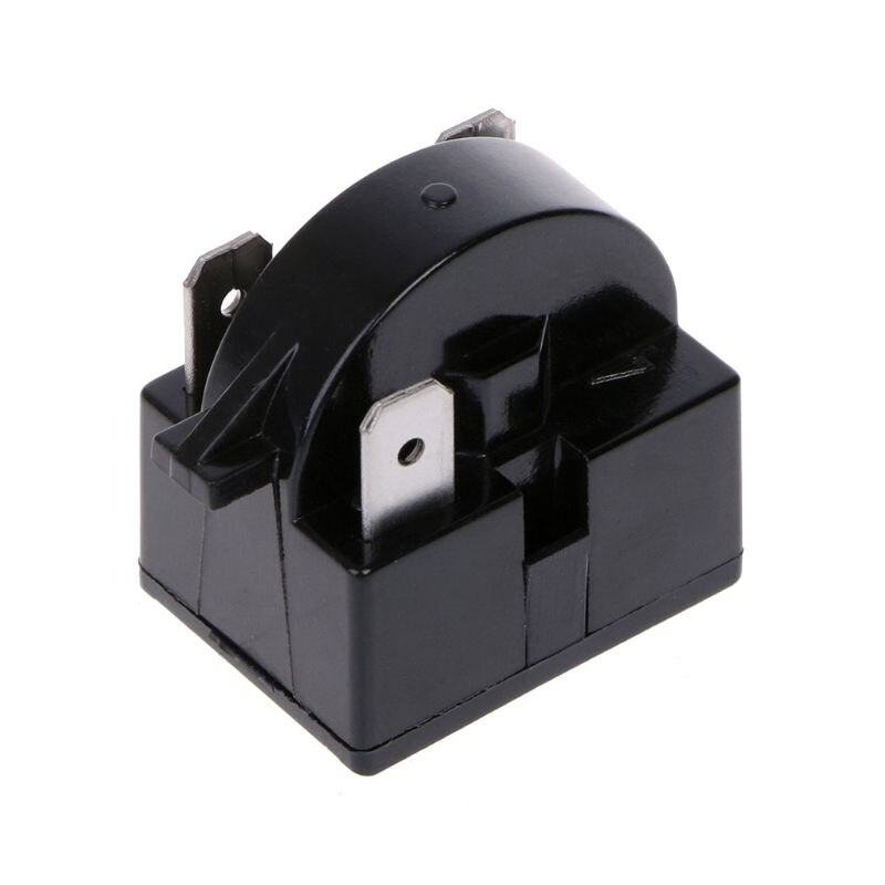 Compresor para refrigerador, 1 unidad de 2 pines/3 pines, terminales de 12/22 Ohm, motor de arranque, piezas de relé PTC para refrigerador, piezas para cocina, hogar, 220V