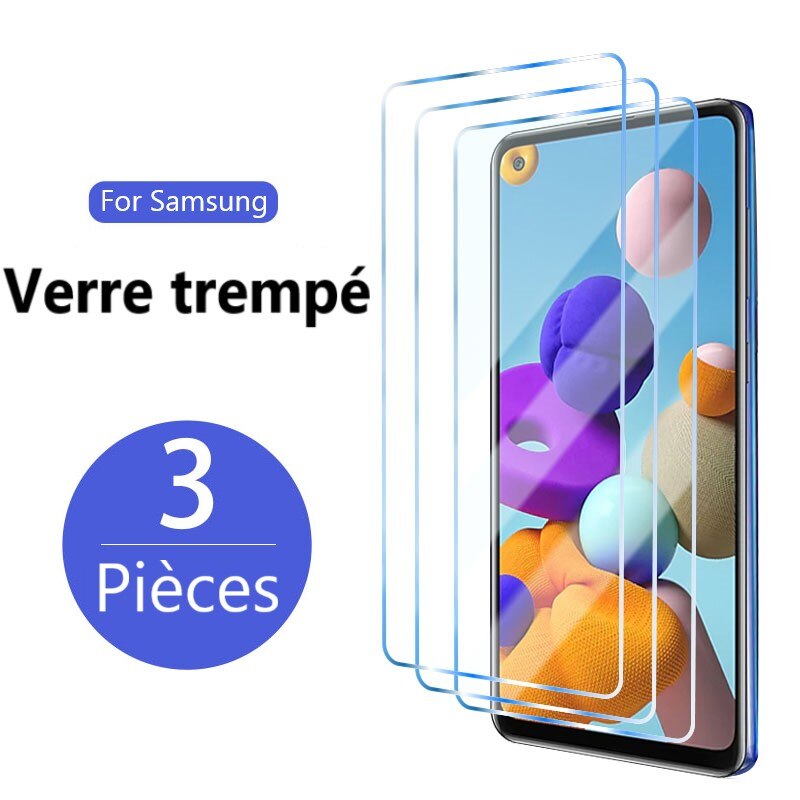 3Pcs Screen Protector Glas Voor Samsung Galaxy S10 S20 Plus Gehard Glas Voor Samsung S21 Ultra S20 Fe 5G S10 Plus S7 S6 Rand