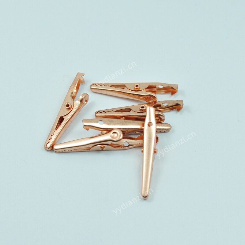 10 STKS Zwart Rood Zacht Plastic Coated Testen Probe Alligator Clips Crocodile Test Clip Wholease rood koper Hoge gedrag