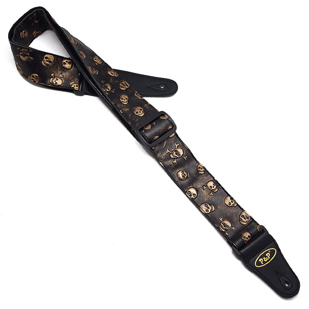 Metallic Kleuren Patroon Gitaarband Elektrische Gitaar Akoestische Gitaar Folk Gitaar Bas Strap