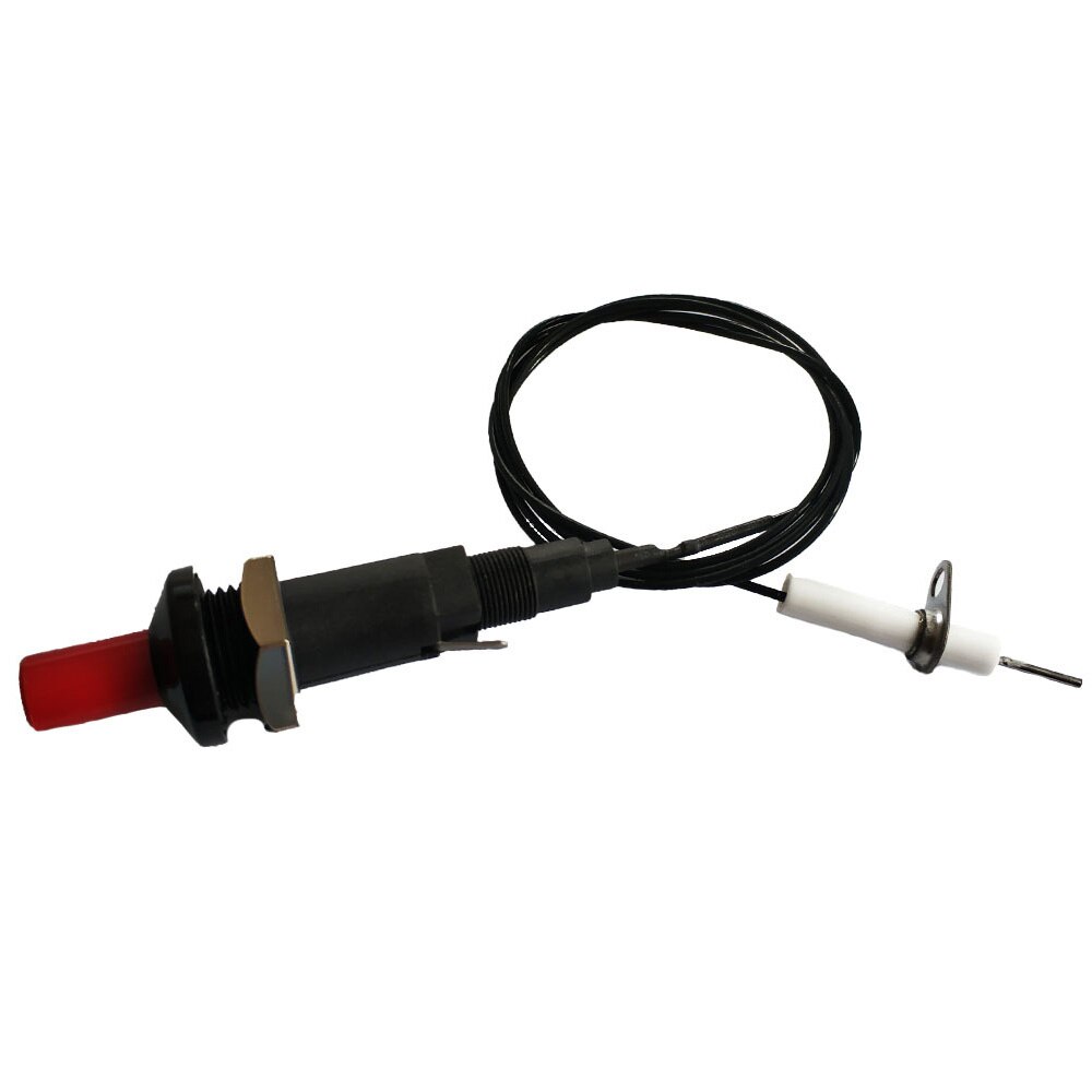 Piezo Vonk Ontsteking Met Kabel Voor 2-Pack Universele Piezo Vonk Ontsteker Drukknop Gas Haard Grill Bbq Kachel