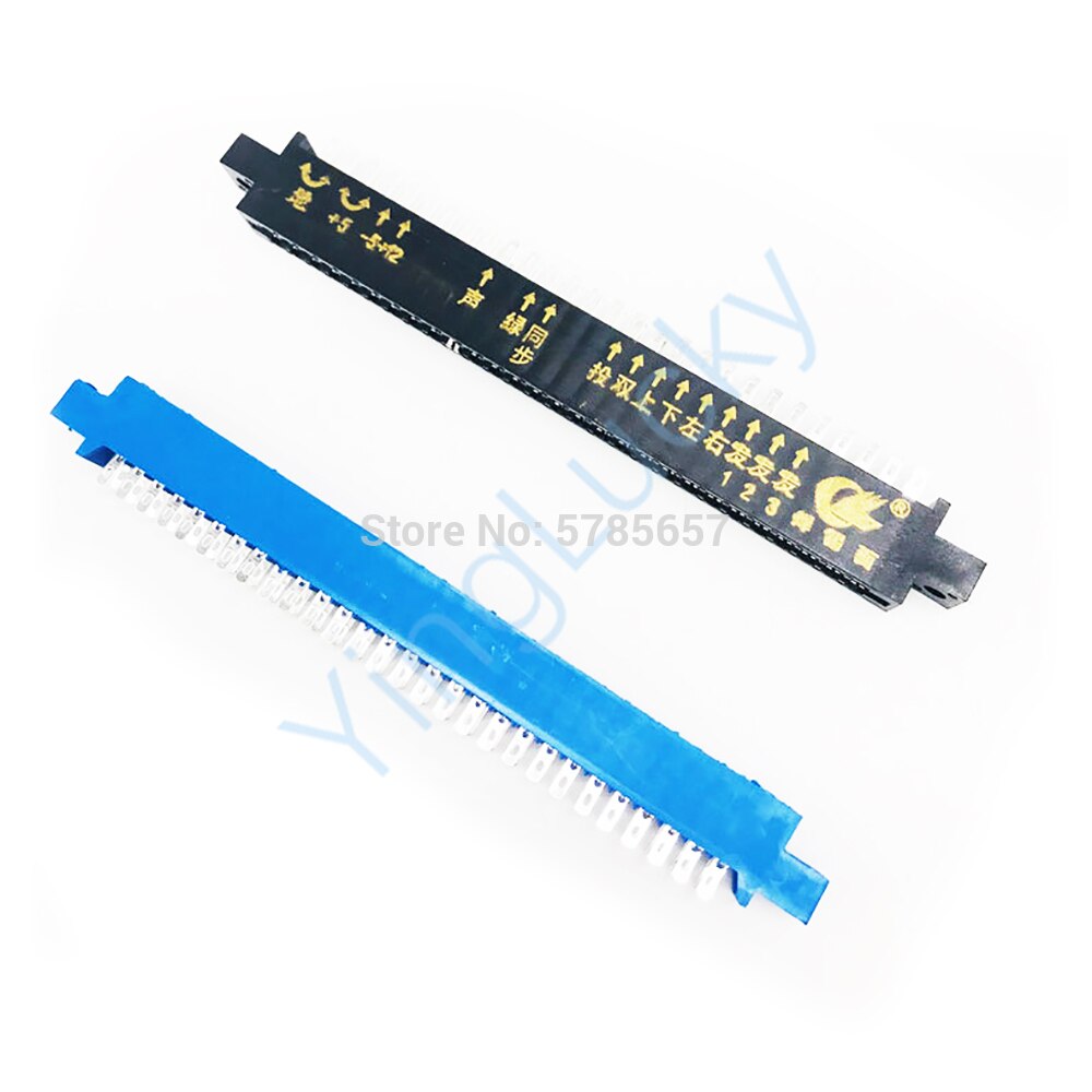 1 pcs 28-pin JAMMA wire connector Jamma harness ，for arcade game board/fighting machine/arcade dedicated/black and blue optional