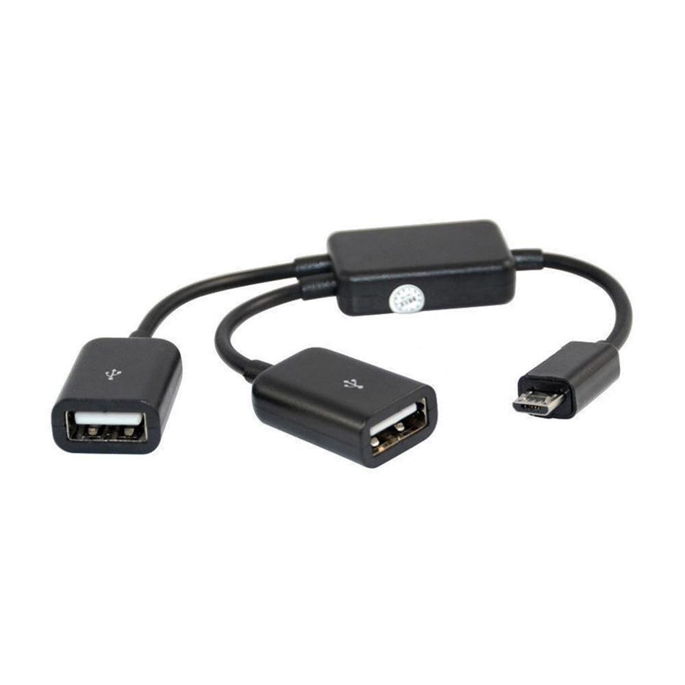 Micro Usb/Type C Naar 2 Otg Dual Port Hub Kabel Y Splitter Micro-Usb For A Adapter Converter tablet Type-C Android Toetsenbo H7F2