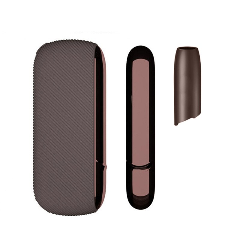 11Color Black Fine Twill Silicone Side Cover Full Protective Case Pouch for -IQOS 3.0 Outer Case for -IQOS 3 DUO Accessories: CF