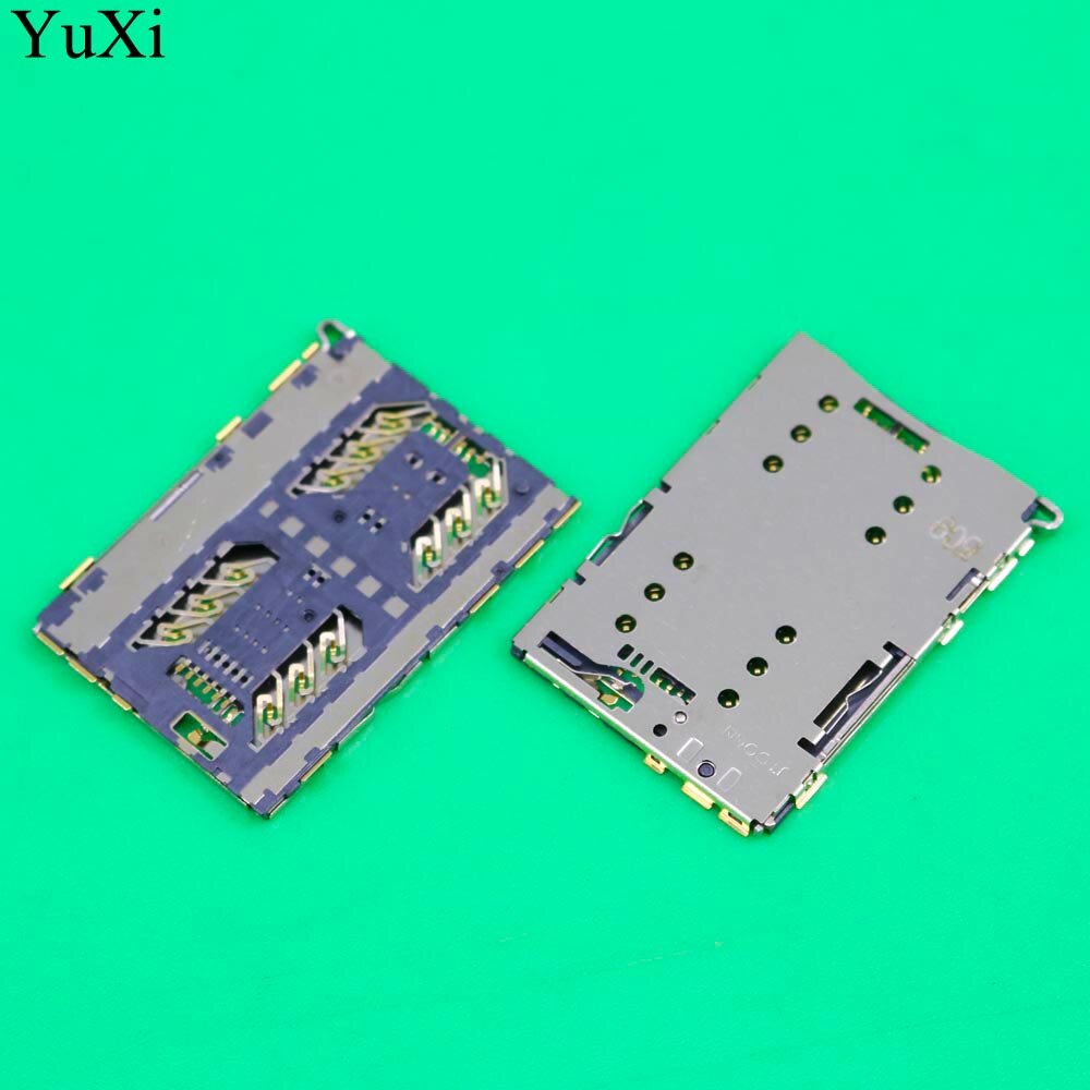 YuXi SIM Kaartlezer Slot lade Houder Connector voor Lenovo A6800 voor Gionee m6 plus voor Hisense E71-T socket plug