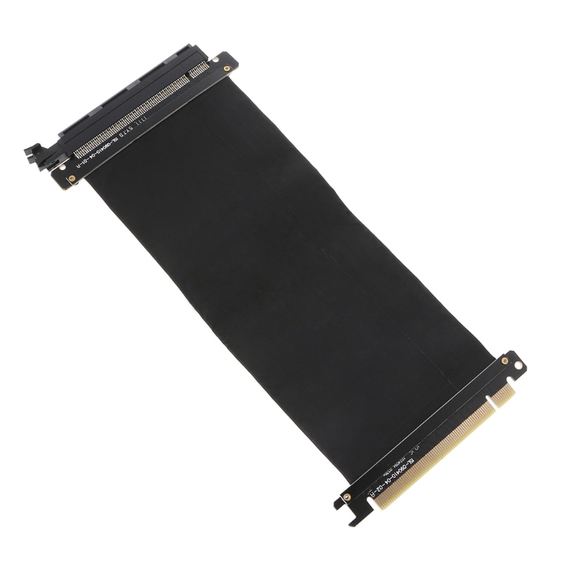 PCI Express 3.0 High Speed 16X Flexible Cable Extension Port Adapter Riser Card PC PCI-E 3.0 Graphics Cards Connector Cable 24cm