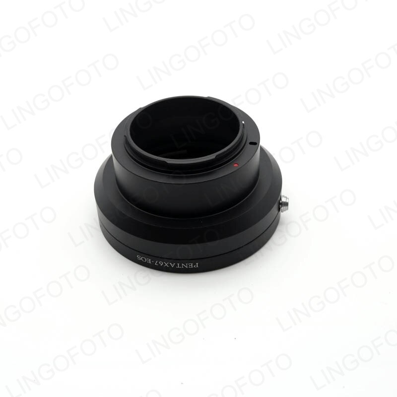 Adapter Ring Lens for Pentax 67 67II 6x7 Lens for Canon EOS EF camera body LC8239