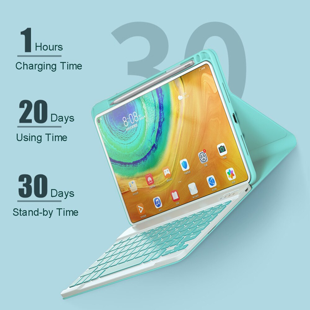 Funda magnética con teclado para Xiaomi Mipad 5, funda con ratón y soporte para lápiz, para Xiaomi Mi Pad 5 Pro